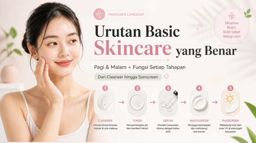 Urutan Basic Skincare yang Benar